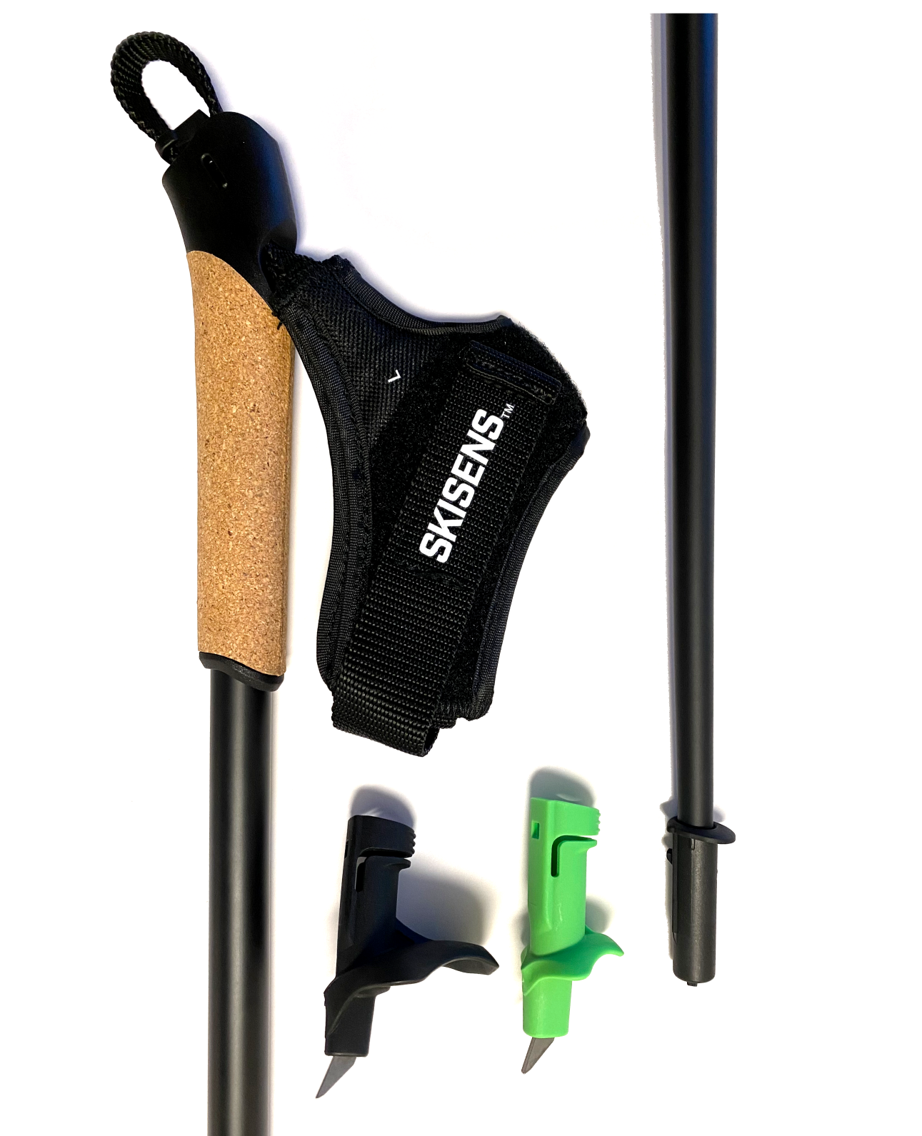 carbon cross country ski poles SKISENS® Cross County Ski pole UHM Carbon 100%